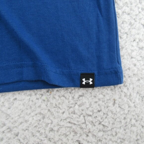Under Armour Project Rock Iron Paradise Tank Top Mens Size XL Royal Blue NEW - Picture 4 of 9